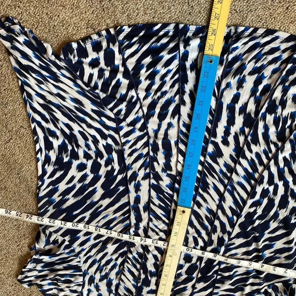 Established 1962 Stretchy Boho Casual Summer Beach Top Blouse Women Plus 3X - Picture 3 of 5